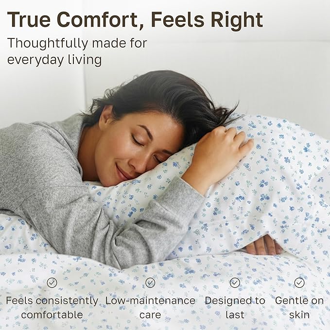 California Design Den Soft King Size 100% Cotton Sheet Sets, 400 TC Good - Image 6