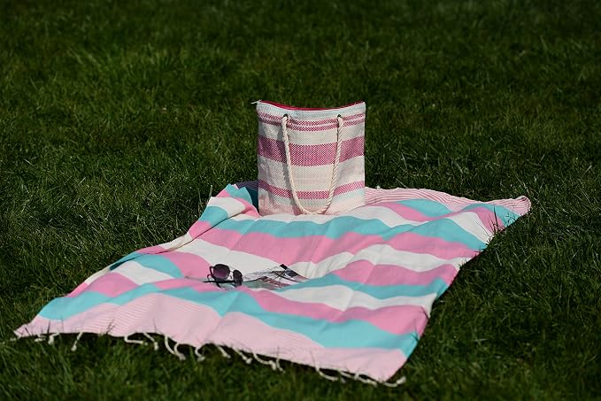 Turkish Beach Towel Peshtemal Blanket - Image 8