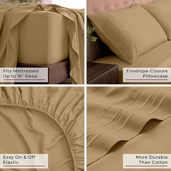 Mellanni King Sheets Set - Image 5