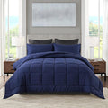 DOWNCOOL Blue Full Size Comforter Set by DOWNCOOL