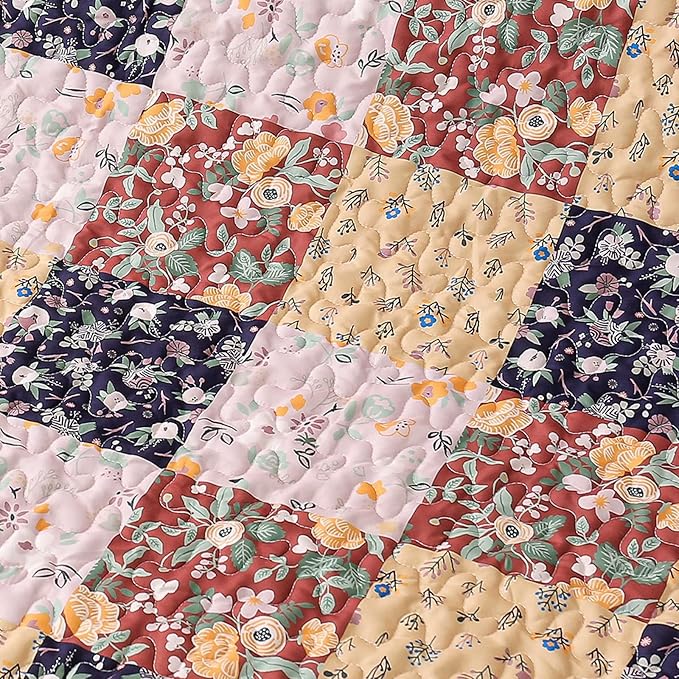 Exclusivo Mezcla 50"x 60" Quilted Throw Blanket- Microfiber Quilt Throw - Image 5