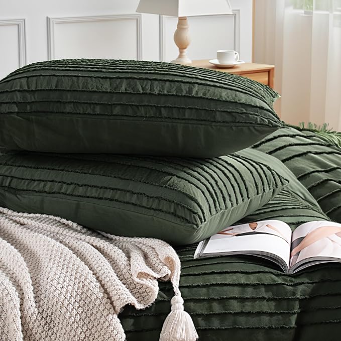 NEXHOME PRO Twin Duvet Cover, 2 Pieces Boho Tufted Duvet Cover Set, Soft and - Image 6