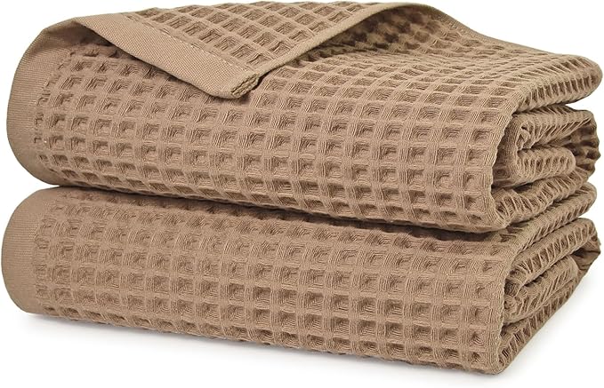 Jacquotha Waffle Bath Towels 2-Piece by Jacquotha