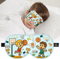 Kids Sleep Mask – 100% Mulberry Silk Eye Mask by spacepower