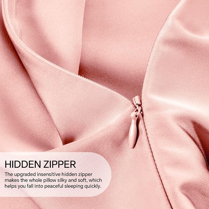 INFIIXSO Mulberry Silk Pillow Case King Size, Silk Pillowcase - Image 5