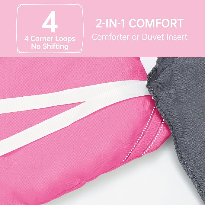 MUXHOMO Full Comforter Sets, All Season Ultra Soft Down Alternative Bedding - Image 6