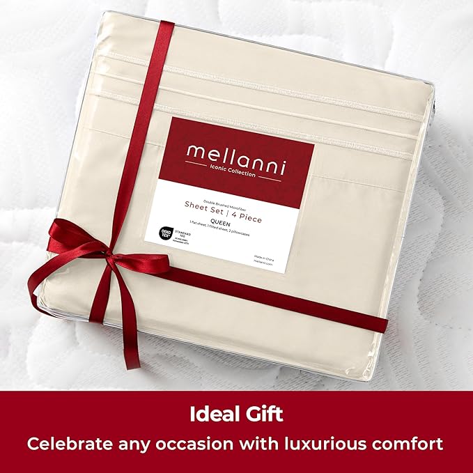 Mellanni Extra Deep King Sheets - Image 9
