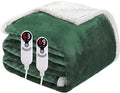 Electric Heated Blanket Queen Size 84"x90", Soft Flannel by Soypipo