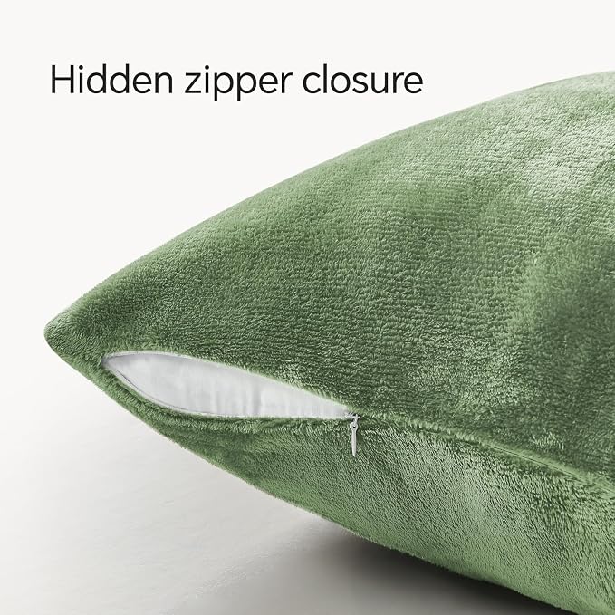 BEDELITE Velvet Pillow Covers 18x18 - Image 5