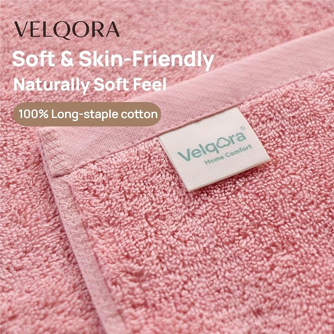 Bath Towels 2 Pack, 30 x 60 Inches, Large 100% Cotton Towels, Comfortable - Image 2