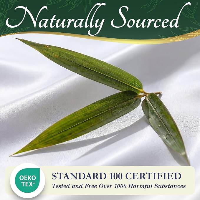 DECOLURE 100% Viscose Derived from Bamboo Sheets Full Size - Image 7