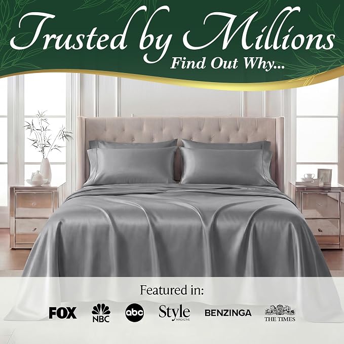 DECOLURE 100% Viscose Derived from Bamboo Sheets Full Size - Image 5