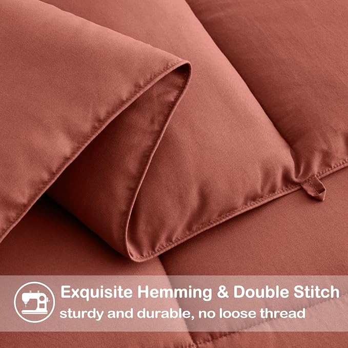 EASELAND Twin XL Down Alternative Comforter - Image 5
