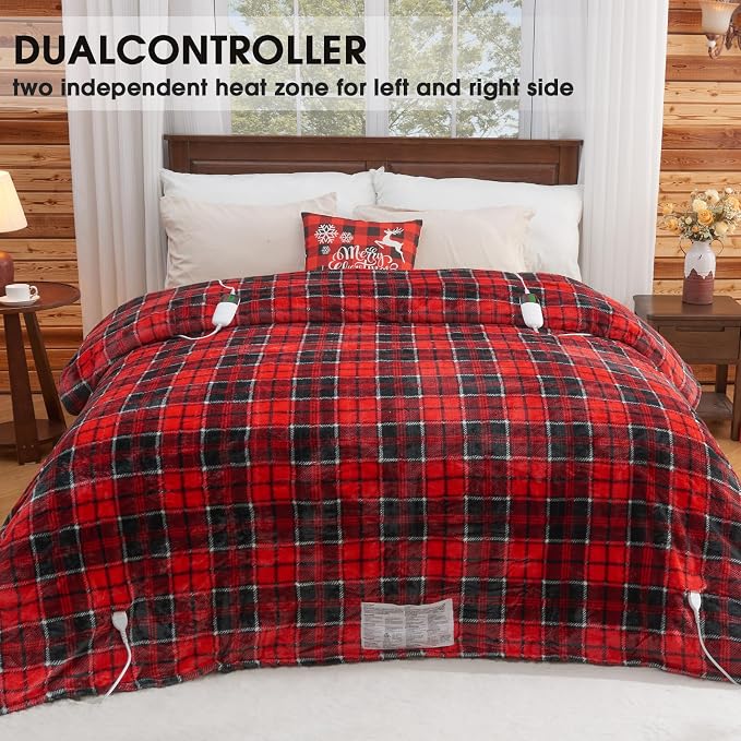 Heated Blanket Electric, Queen Size 84X90, Heating Blanket - Image 2