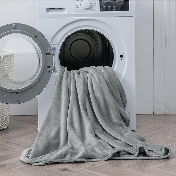 BEDELITE Flannel Sheets Full Size Grey - Image 8