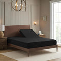 Split Head King Sheets Set for Adjustable Beds 4 Piece Flex Top Bed Sheets – by SweetHomeCollection