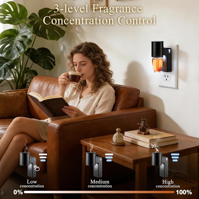 ROSSEX 4 Pcs Wall Fragrance Plug in - Image 2