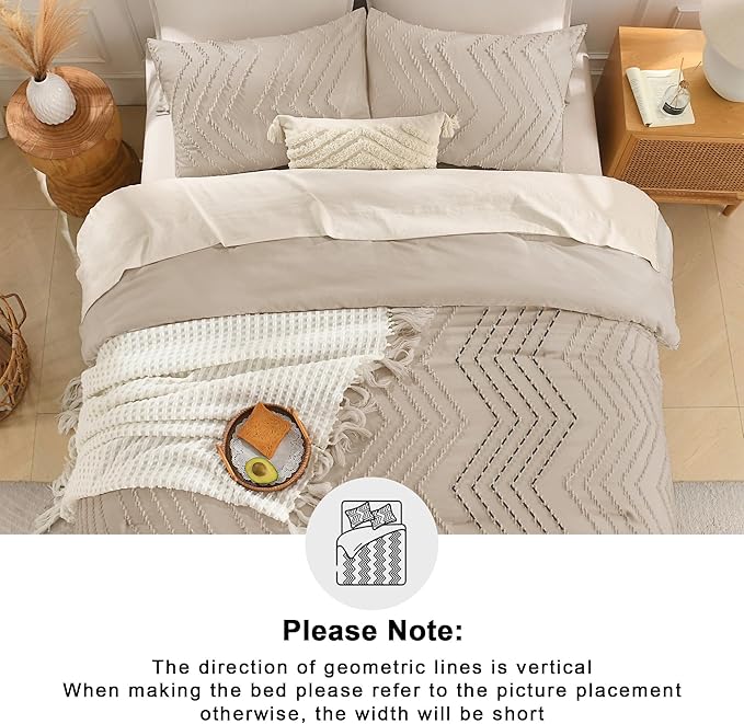 Andency Khaki Twin/Twin XL Comforter Set, Twin Bed Comforter - Image 5