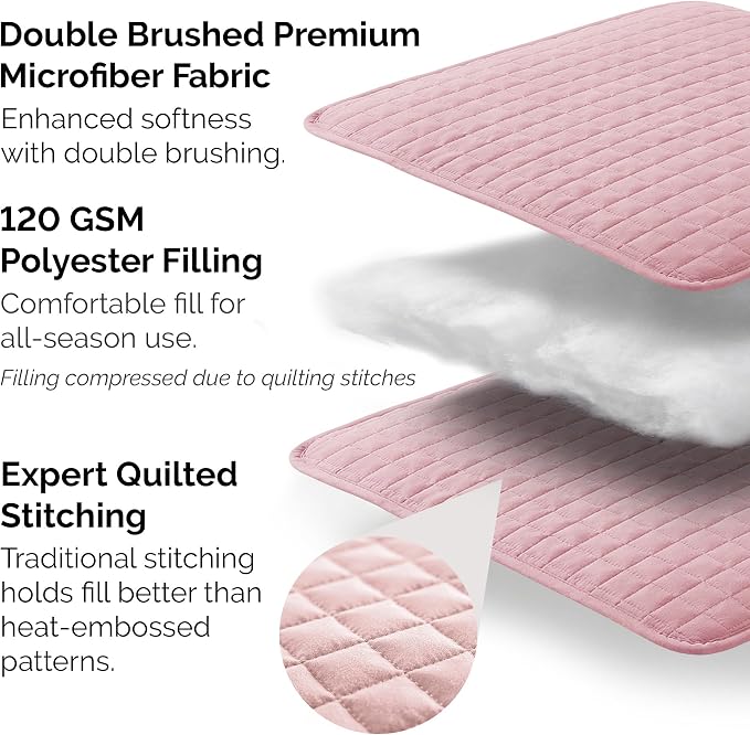 Southshore Fine Living, Inc. Pink King Quilt Set - Image 3