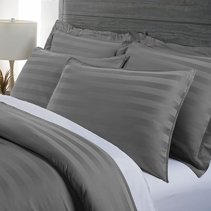 Pure Bamboo King Duvet Cover, 3 Piece Set, Genuine 100% Organic Viscose Derived - Image 2