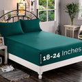Elegant Comfort 1500 Premium Quality Fitted Sheet Ultra Soft 18-24 Inch Extra by ELEGANTCOMFORT