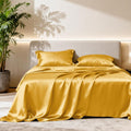 Love's cabin Satin Queen Sheets Set by Lovescabin