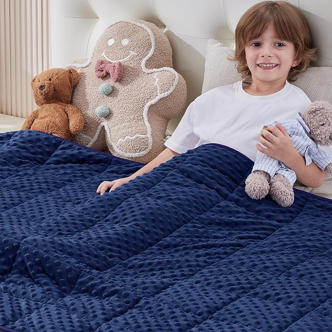 anfie Weighted Blanket Kids Weighted Blanket Cooling Blanket - Image 4