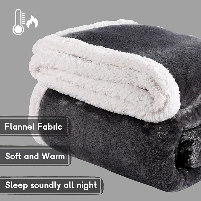 Heated Blanket Electric Throw Size 50''x60'' - Image 6