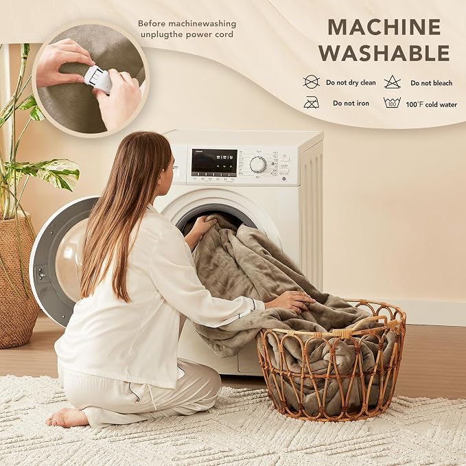 Homemate Heated Blanket Electric Throw - Image 7