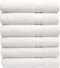 Pleasant Home Bath Towels Set of 6 100% Cotton, 515 GSM | Lightweight, Soft & by PH+Pleasant+Home