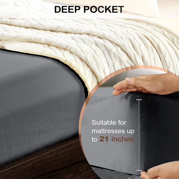 FreshCulture Queen Fitted Sheet Only - Image 4