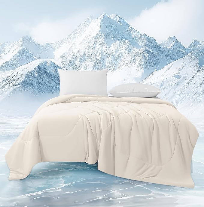 MASVIS Cooling Blankets for Hot Sleepers, Luxury Lightweight Cozy Soft Throw by MASVIS
