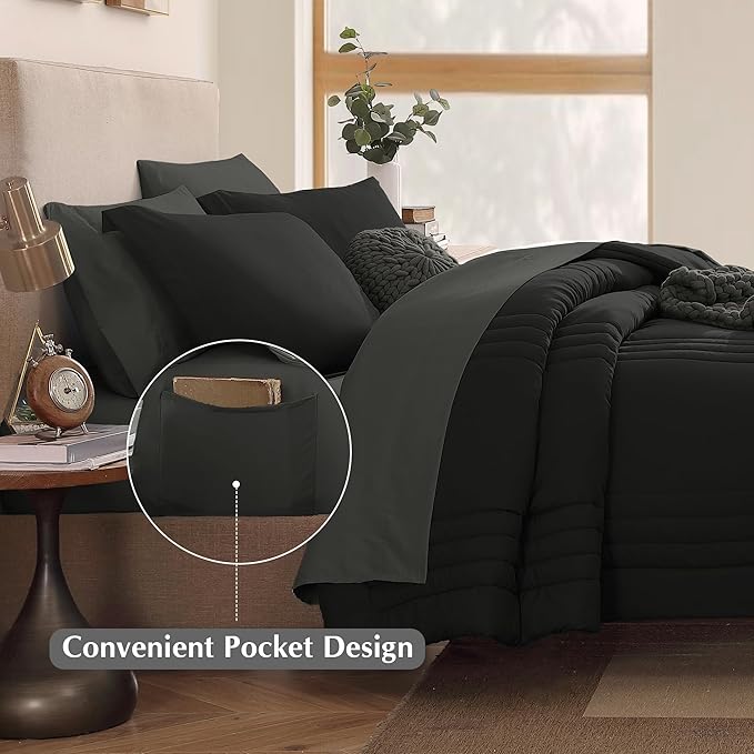 Monbix Oversized King Size Comforter Set - Image 4