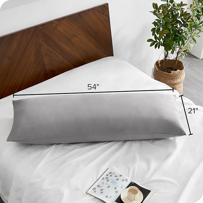 Bare Home Microfiber Body Pillow Cover - Image 3