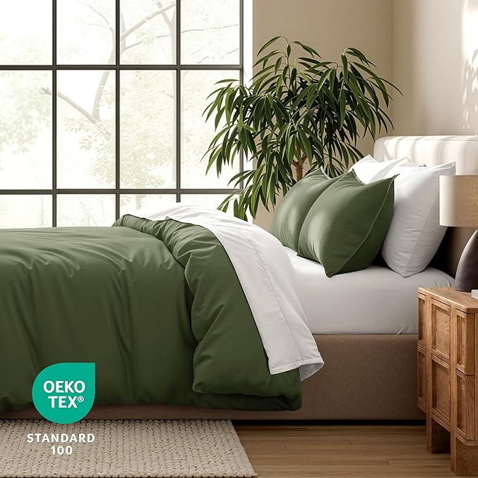 Bare Home Bedding Duvet Cover California King Size - Image 5