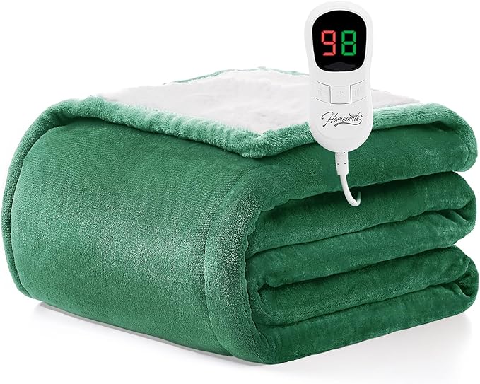 Homemate Heated Blanket Electric Throw by Homemate