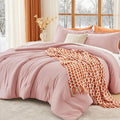 MUXHOMO King Size Comforter Set, All Season Ultra Soft Down Alternative Bedding by MUXHOMO