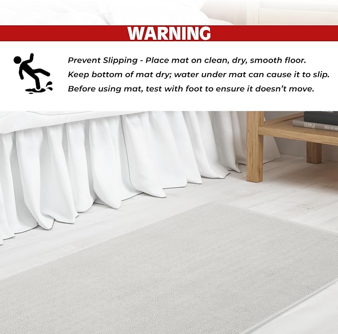 Cotton Paradise 100% Cotton Non Slip Bath Mats - Image 6