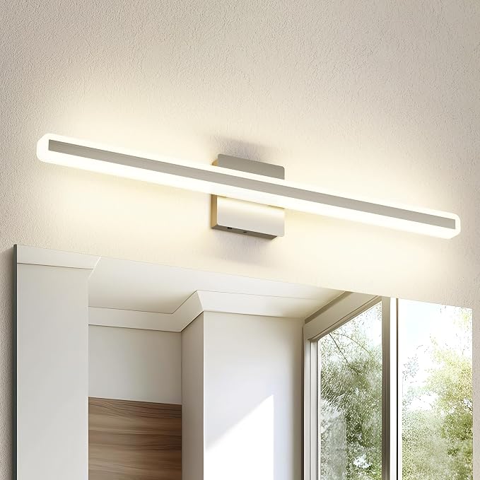 JUSHENG Brushed Nickel Vanity Lights - Image 8