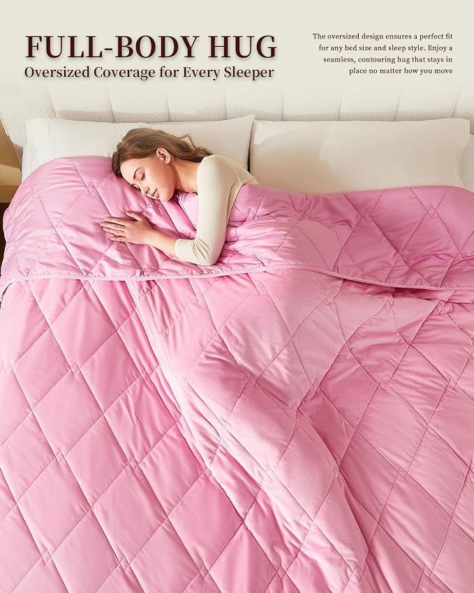 L'AGRATY Queen/King Size Weighted Blanket - Image 7