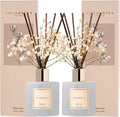 Cocorrína Reed Diffuser Set, 6.7 fl.oz Clean Linen 2 Packs Scented Diffuser by COCORR%C3%8DNA