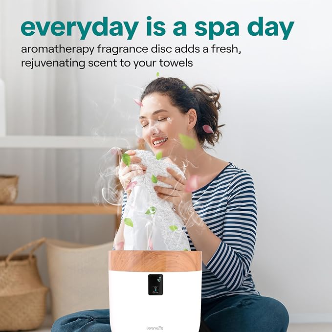 SereneLife Counter Towel Warmer Bucket - - Image 3