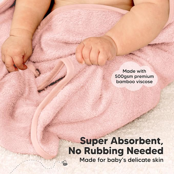 KeaBabies 2-Pack Hooded Baby Towels - Image 4