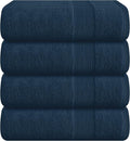 Belizzi Home 4 Pack Bath Towel Set 27x54, 100% Ring Spun Cotton, Ultra Soft by Unknown