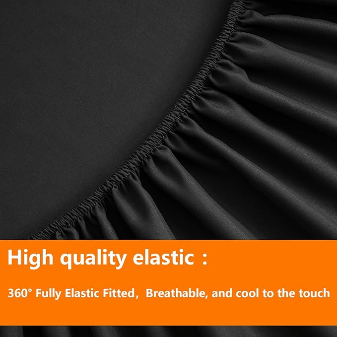 TAIMIT Black Full Size Comforter Set - Image 6