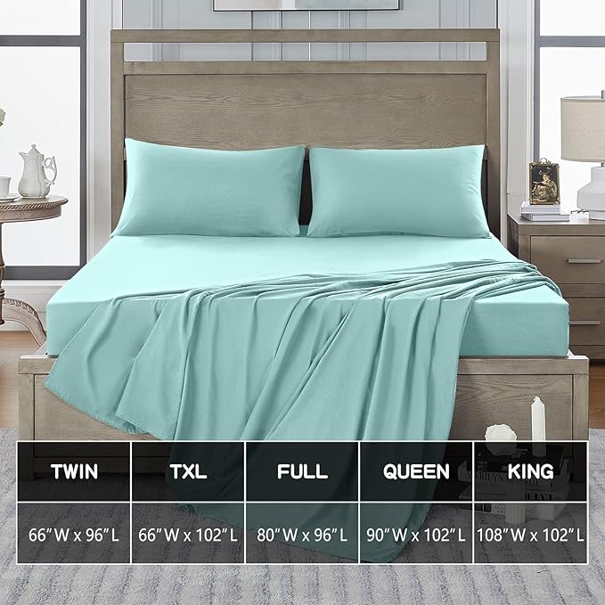 FreshCulture King Flat Sheets Only 2 Pack - Image 5