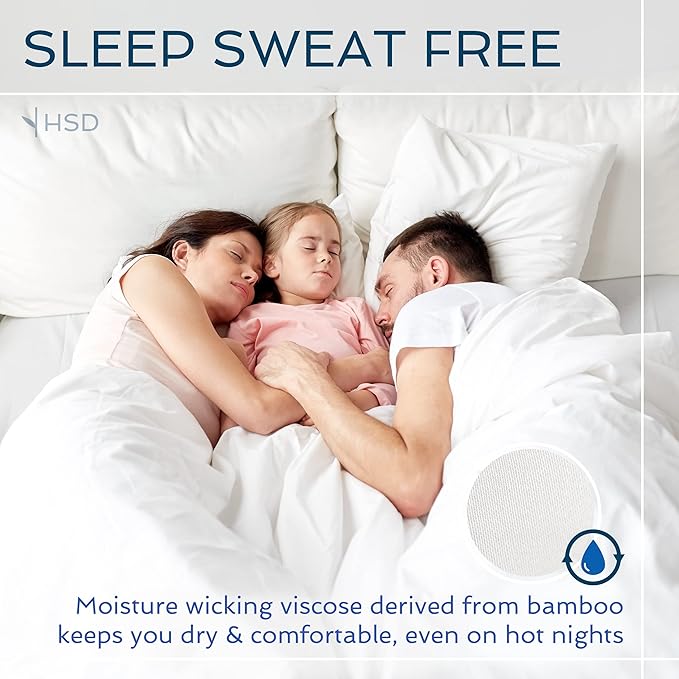 Hotel Sheets Direct 100% Viscose Derived from Bamboo Sheets King Size - Image 5