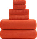 YTYC 29x59 Inch Bath Towels Set of 6 Large, Super Soft Lint Free Lightweight by YTYCTowels