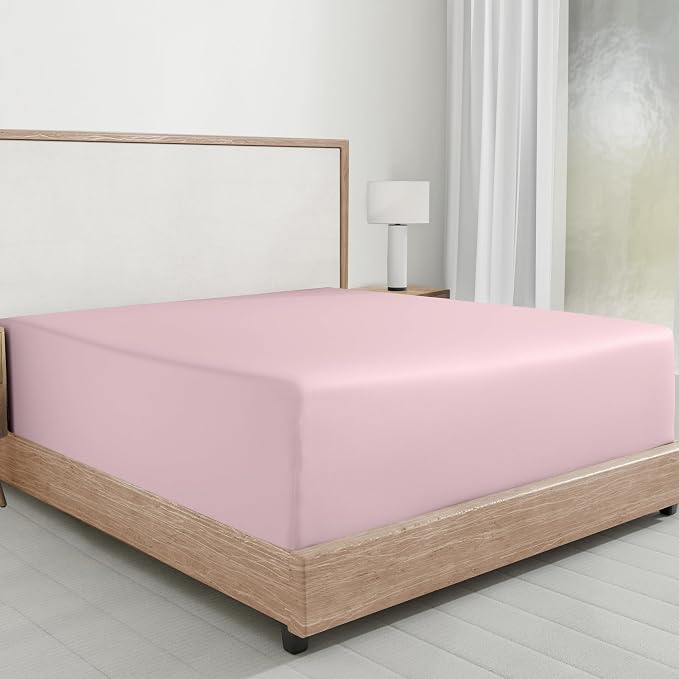 California Design Den Natural 100% Cotton Full Size Fitted Sheet Only by CaliforniaDesignDen