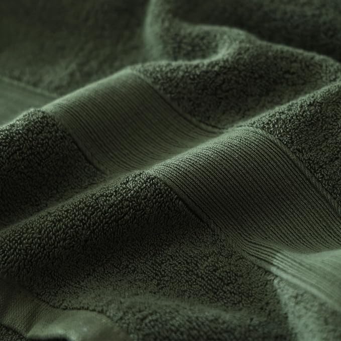27x55 Bath Towel 100 Percent Cotton 650GSM Luxury Super Soft Absorbent Bathroom - Image 6